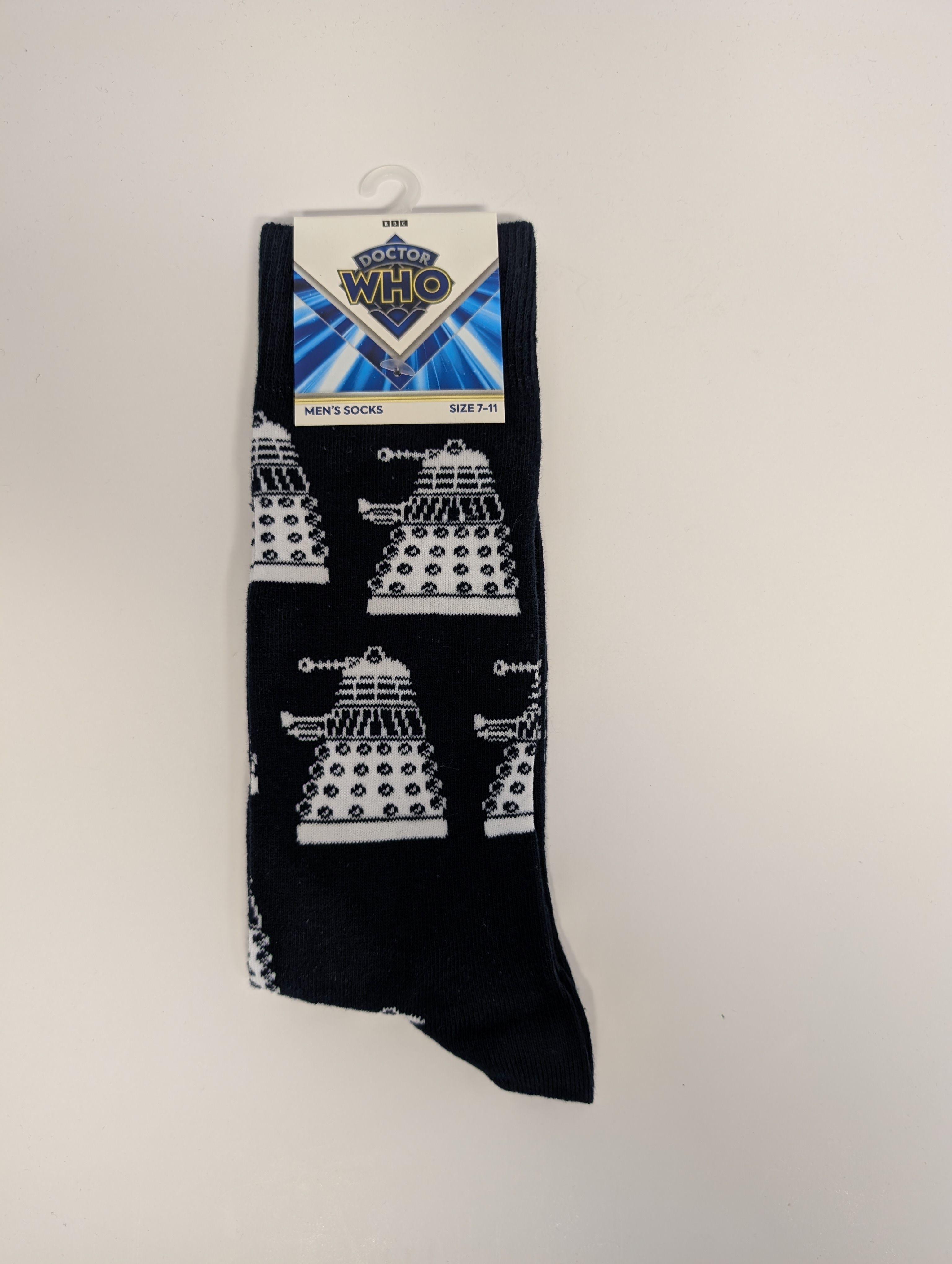 Dalek Socks (Navy)