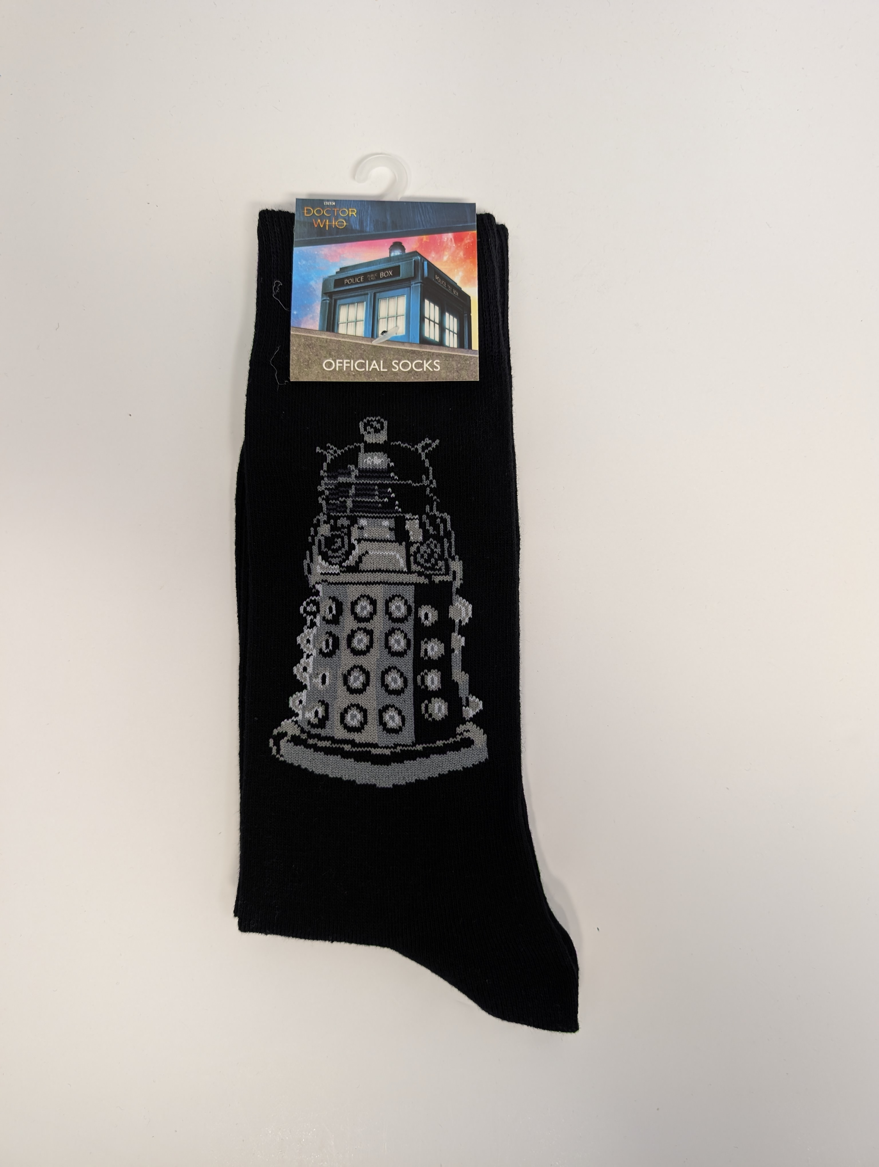 Dalek Socks (Black)