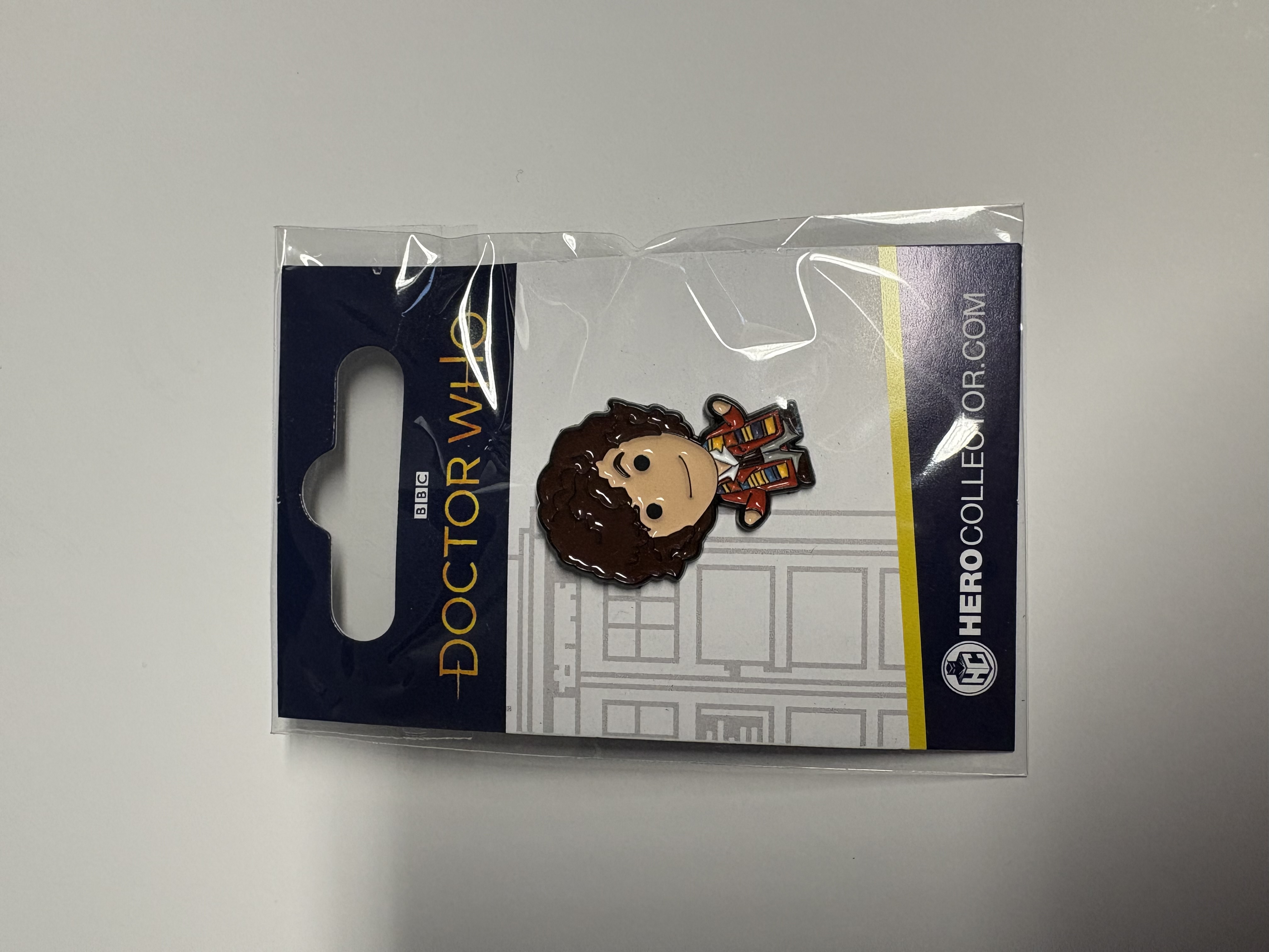 Fourth Doctor - Hero Collector Pin badge