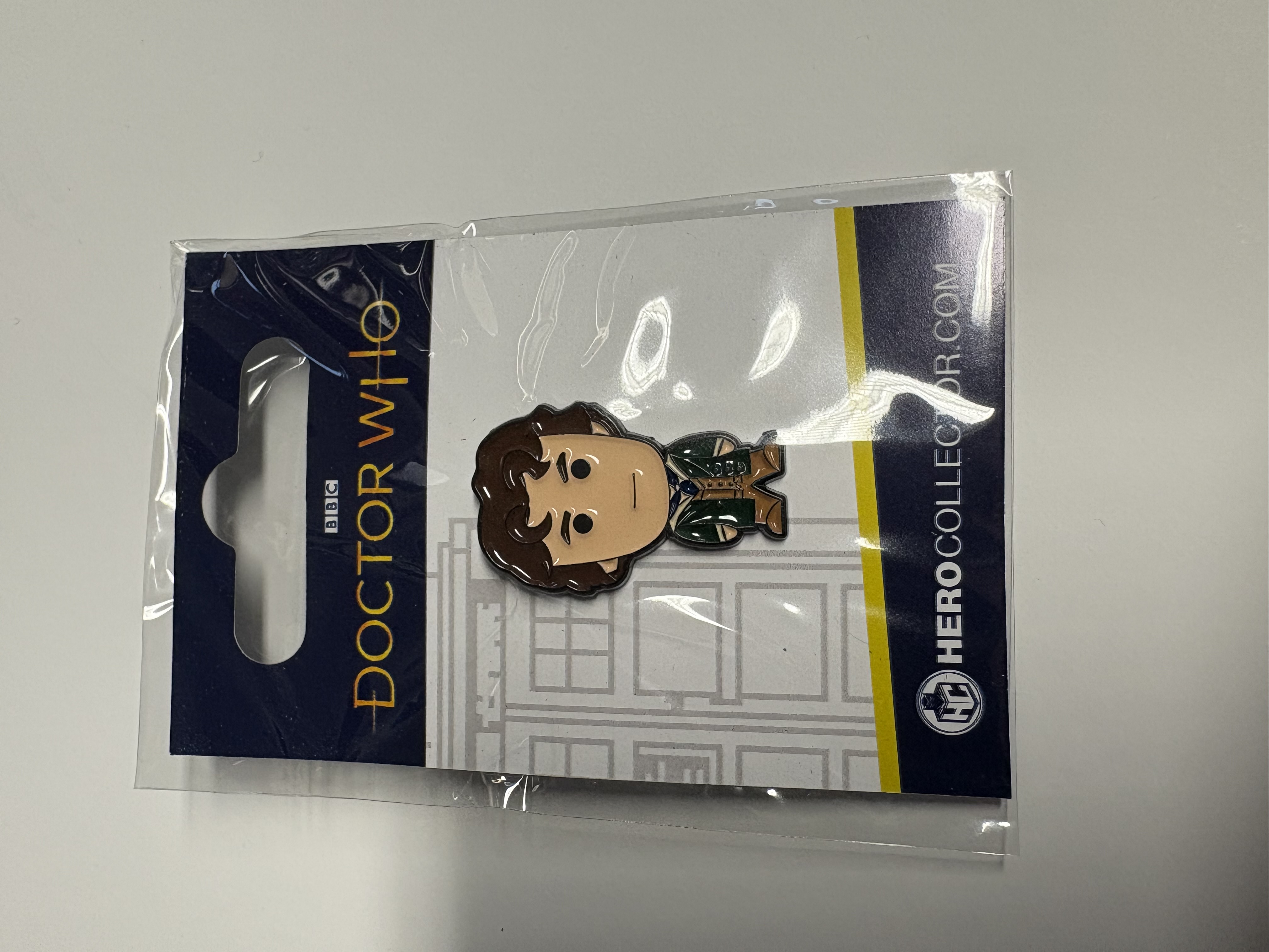 Eighth Doctor - Hero Collector Pin badge
