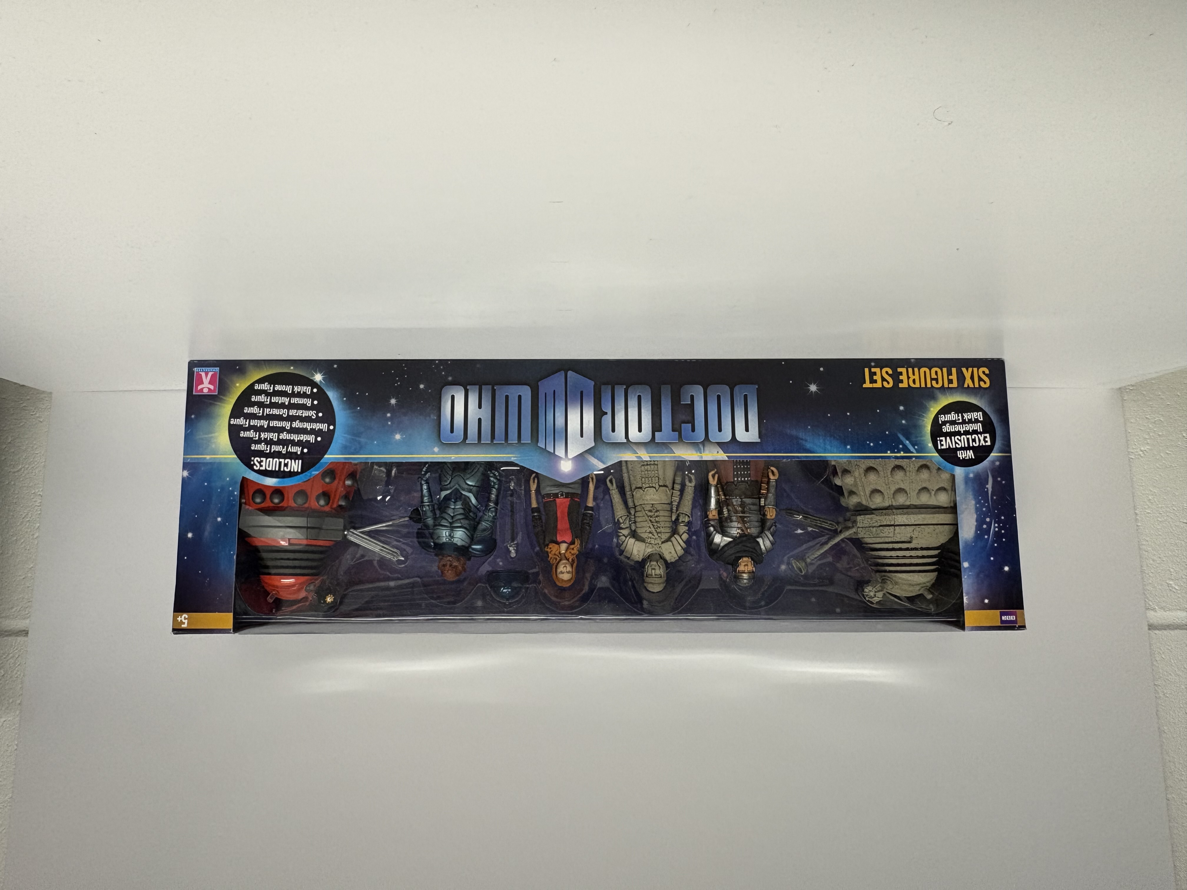 Eleventh Doctor 6 Figure Set - w/ Amy Pond, Underhenge Roman Auton, Sontaran General, Roman Auton, Dalek Drone, Underhenge Dalek