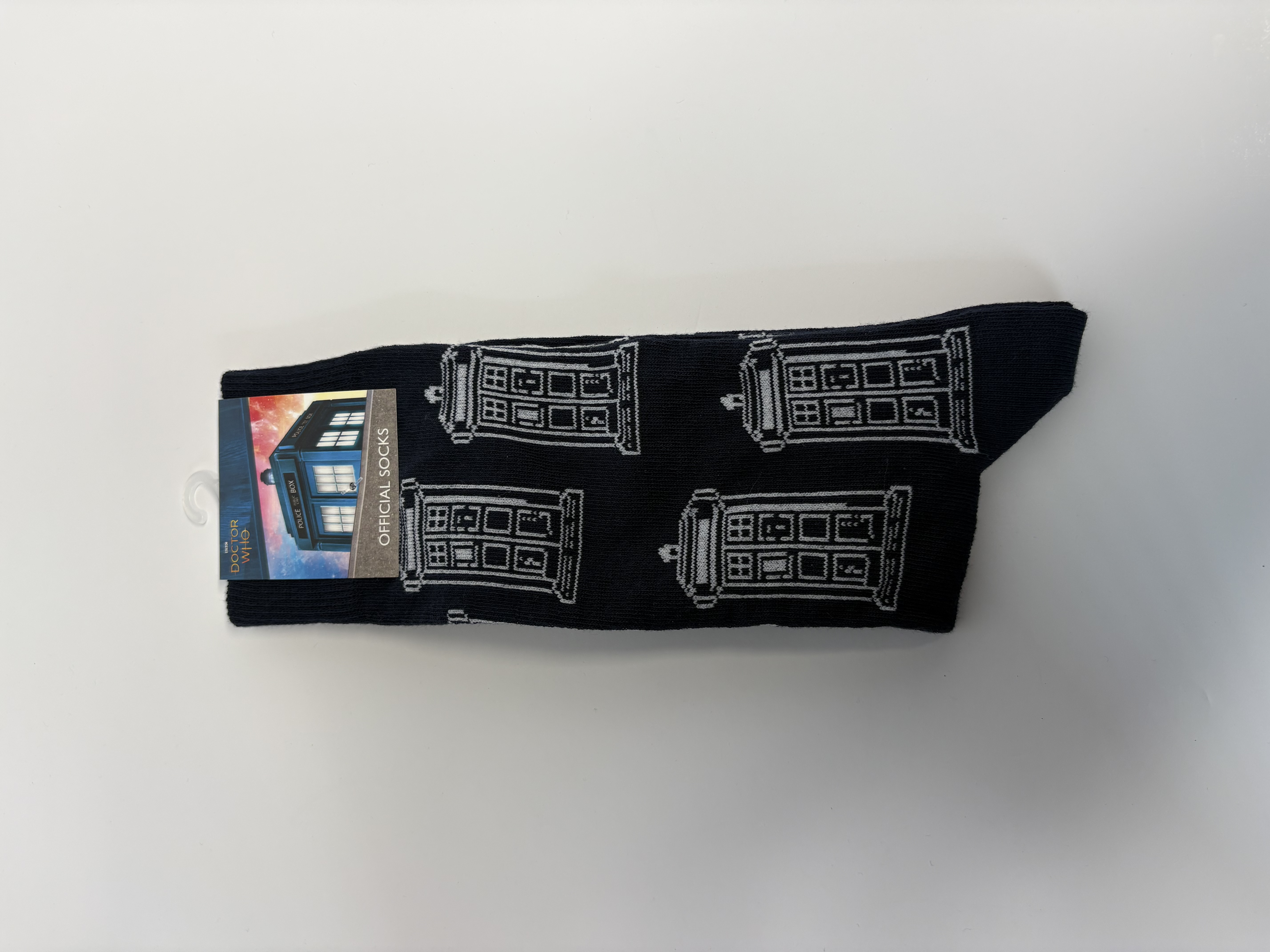 TARDIS Socks (Navy)