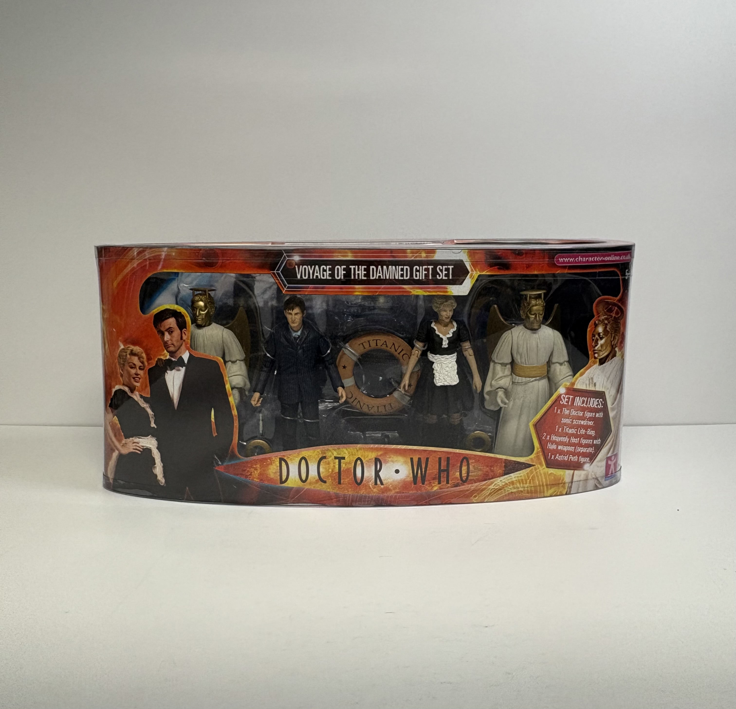 Voyage of the Damned Gift Set - w/ Tenth Doctor, Astrid Peth, x2 Heavenly Host