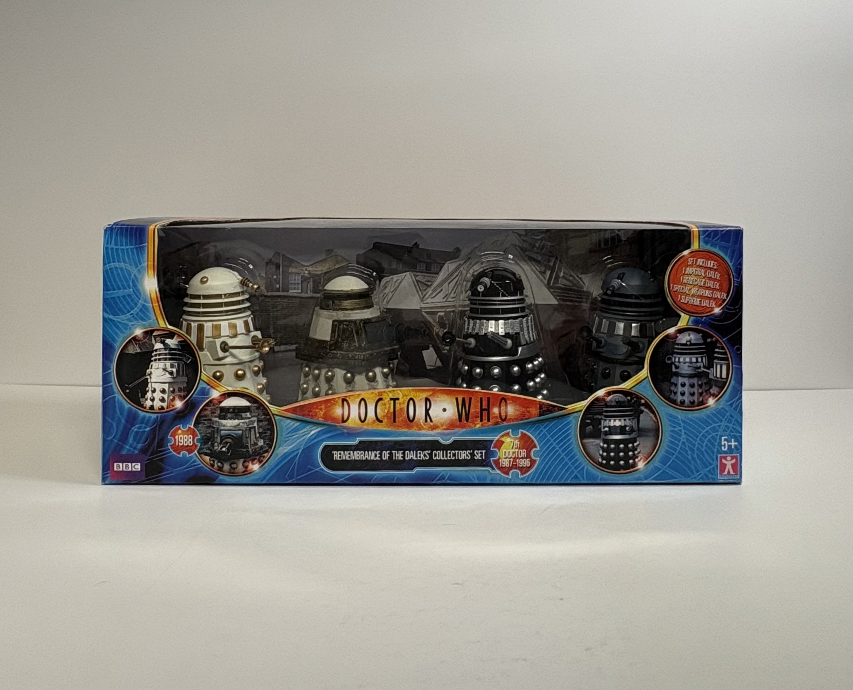 Remembrance Of The Daleks Collectors Set - w/ Imperial Dalek, Renegade Dalek, Special Weapons Dalek, Supreme Dalek