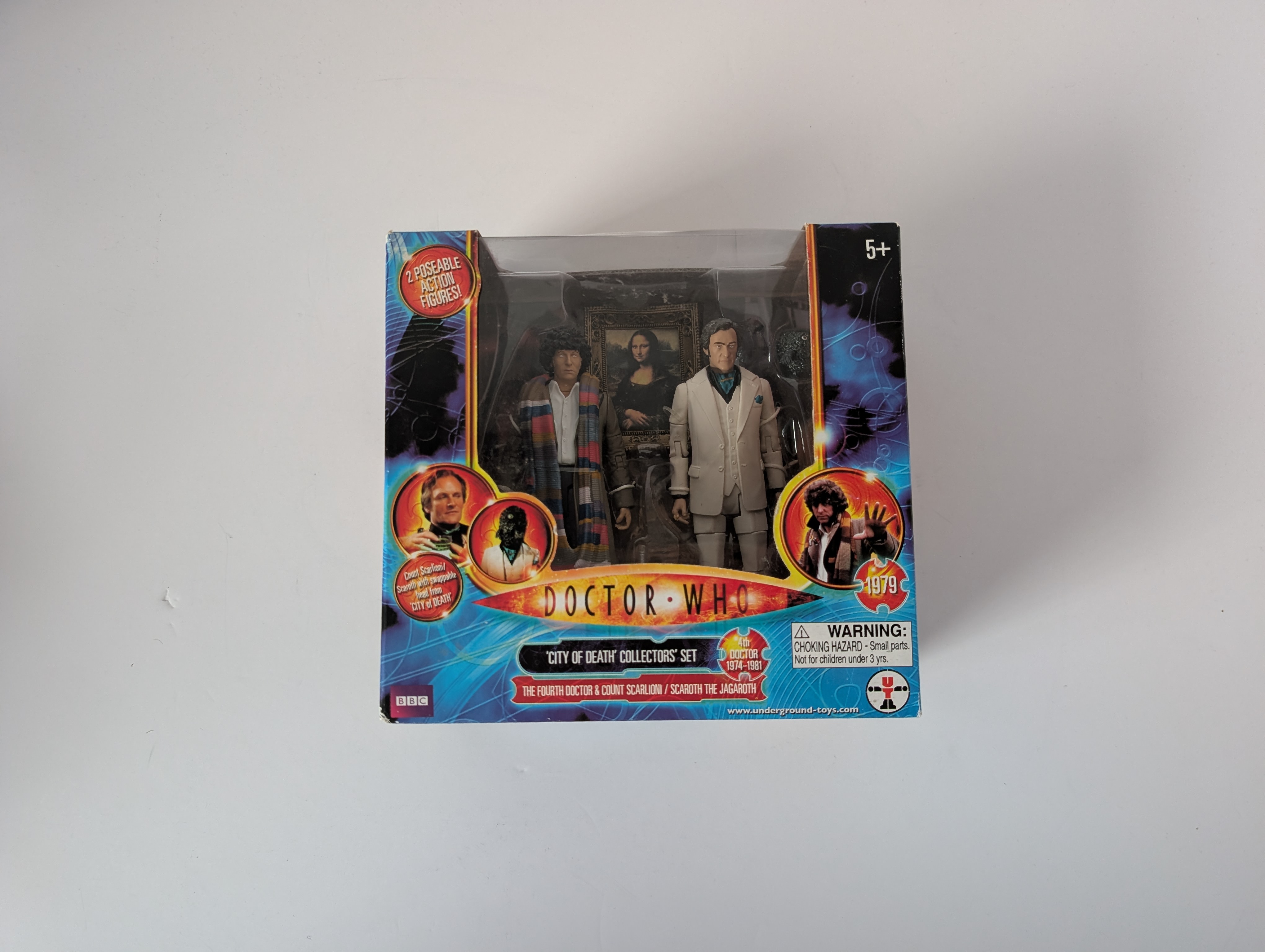 City of Death Collectors Set - w/ Fourth Doctor, Count Scarlioni / Scaroth The Jagaroth